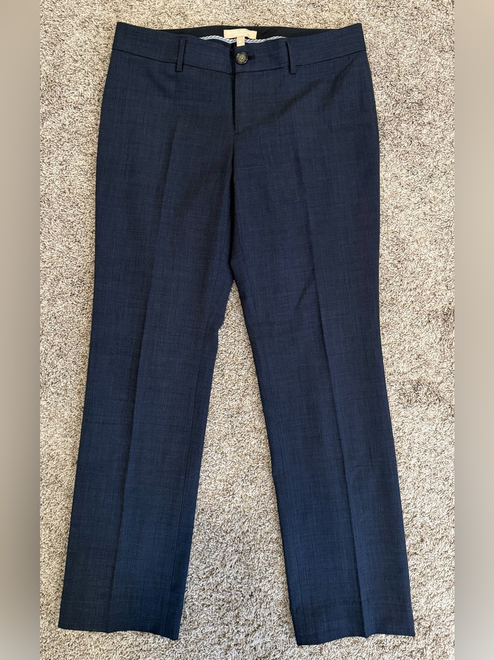 Banana Republic The Logan Fit Wool Trouser  Pants Wool Classic Tailored Fit 8L